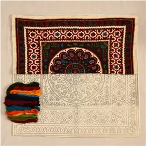 پته خام بقچه بازوبند محرابی 100 سانت 