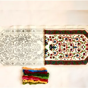 پته خام رانر طرح شکوفه 150 در 50 سانت 
