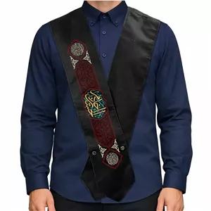 حمایل محرم فاران مخمل خادم الحسین کد 2785