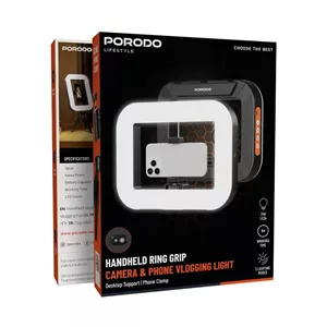 رینگ لایت دستی مدل PDLFST214 برند porodo