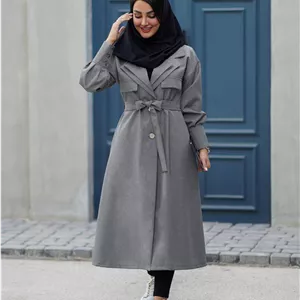 مانتو دو یقه بلند پرشیا پارمیس