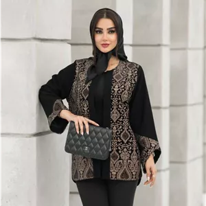 مانتو کتی سوزندوزی هندی ترمه