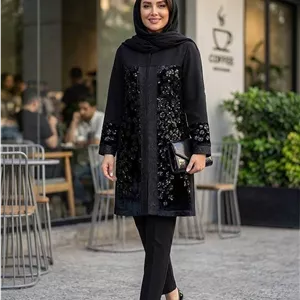 مانتو مجلسی پولک دوزی زارا