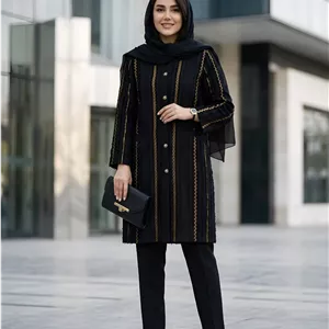مانتو ژاکارد مجلسی زارا