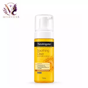 فوم شستشوی نوتروژینا مدل Soothing Clear حاوی زردچوبه