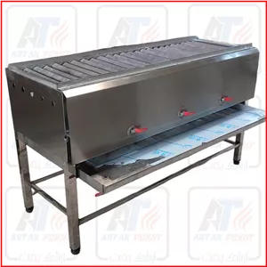 کباب پز صنعتی منقل گازی 1 5متری