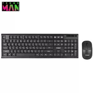 کیبورد و موس بی سیم دی نت پلاس DT-2024