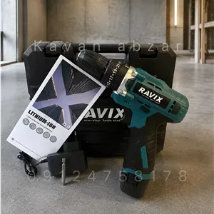 دريل شارژي تك باطري ١٢ ولت برند راويكس مدل RX-1235