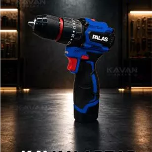 دریل شارژی16 ولت موتور براشلس ٢ باطری برند پالاس مدل p2416