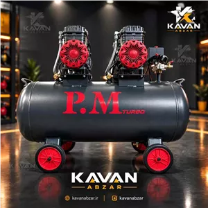 کمپرسور باد توربو ١٠٠ لیتری برند پی ام آنکور مدل TM100