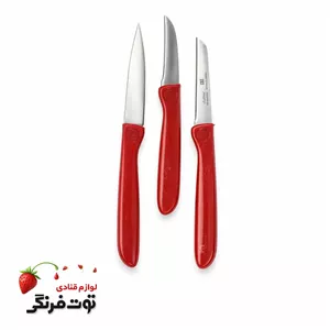 ست چاقو میوه آرایی ۳ تایی دوبچه