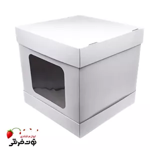 جعبه کیک سوپر اقتصادی ۳۲ در ۳۲ ارتفاع ۲۷ سانت