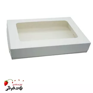 جعبه شیرینی 21 در 31 ارتفاع 5 سانت