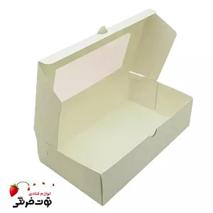 جعبه شیرینی سایز ۲۰ در ۲۵ ارتفاع 5 سانت