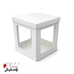 جعبه کیک سوپر ۲۱ در ۲۱ ارتفاع ۲۴ سانت