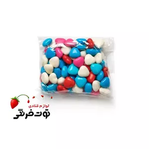 ترافل قلب رنگی خارجی ۵۰ گرمی