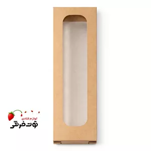 جعبه شیرینی ۲۷ در ۹  ارتفاع ۴ سانت کرافت