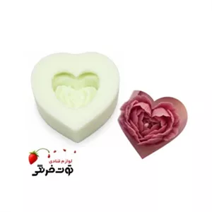 مولد دست ساز گل رز قلبی جولیا قطر 4 ارتفاع 3