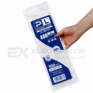 بست کمربندی پاور لینک مدل PL-400x4.8 بسته 100 عددی