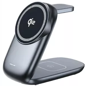 استند تاشو وایرلس شارژ سه کاره گرین لاین Green Lion 3 in 1 MagFold Wireless Charger