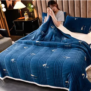 پتو تدی وارداتی مخمل دونفره ابعاد ۲۲۰ در ۲