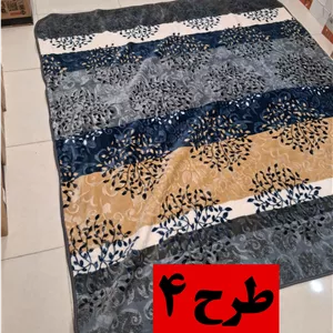 پتو شادیلون دونفره پلی استر نرم | گرم، سبک و لطیف مناسب تخت دو نفره