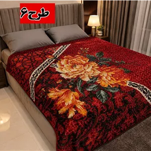 پتو دونفره ضخیم لیلیان ابعاد ۲۱۰×۲۳۰ سانتی‌متر | برجسته و خوش‌نقش