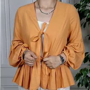 شومیز هیلدا | شومیز شیک و خنک با پارچه لنین زار