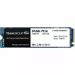 حافظه SSD TeamGroup M.2 NVMe ظرفیت 512 گیگابایت استوک درحد نو