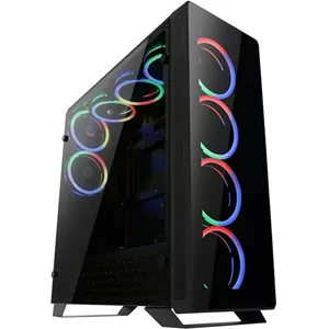 کیس گیمینگ و رندرینگ کاستوم AMD Ryzen 5 9600XB650M-K16GB DDR51TB NVMe650W Gold