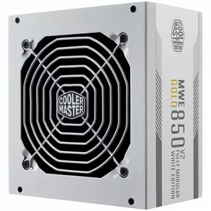 منبع تغذیه کولرمستر مدل Cooler Master MWE 850 GOLD - V2 White Edition (ATX3.1) کارکرده