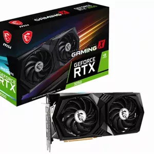 کارت گرافیک ام اس آی مدل GEFORCE RTX 3050 GAMING X 8GB کاکرده درحد نو
