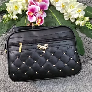 کیف دستی زنانه گوچی طرح پرچی جنس چرمی (کد: ۶۱۳۱)