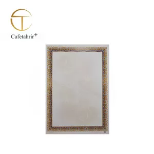 کاغذ تذهیب مدل ابر و باد گلاسه مات 135 گرم سایز A4 بسته 100 عددی کد H-515