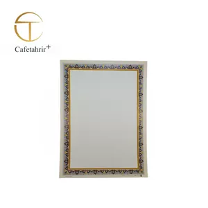 کاغذ تذهیب مدل ابر و باد گلاسه مات 135 گرم سایز A4 بسته 100 عددی کد H-203/1