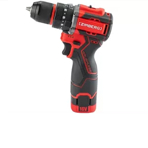 دریل شارژی چکشی براشلس 16 ولت زیمبرگ مدل CZB-3516I
