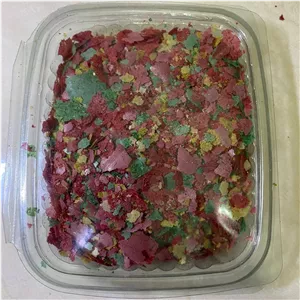 غذای ماهی روابی پولکی درجه 1 میکس 50 گرمی ماهی قرمز تنگ و گوپی و فایتر و کالر و انواع ماهی