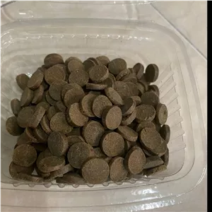 ویفر قرصی حشره میلورم و لارو مگس سرباز 50گرمی مناسب انواع ماهی کف خوار پلکو کت پلنت شریمپ و...
