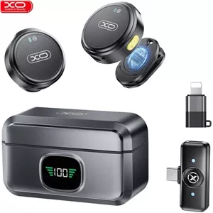 میکروفون یقه ای بی سیم ایکس او XO مدل MC12 با نویز کنسلینگ