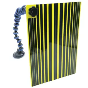 آینه زرد صافکاری پرتابل PDR میلی‌متر 210×297 برند ال کا تولز LK کد: BT1034