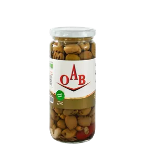 ترشی زیتون کبابی ۵۰۰ گرمی OAB