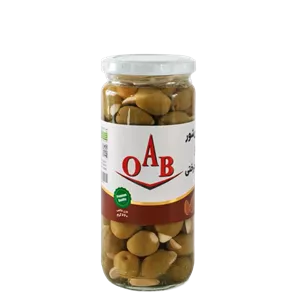 زیتون شور با مغز بادام درختی ۵۰۰ گرمی OAB