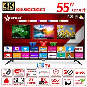 تلویزیون استارست مدل 55T2S2 4K