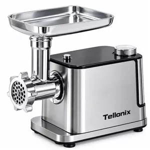 چرخ گوشت تلیونیکس مدل TMG3806 با بدنه استیل و موتور مسی