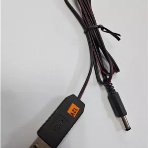 کابل USB افزاینده ولتاژ 5 به 12 ولت