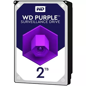 هارد وسترن دیجیتال بنفش Purple ظرفیت 2 ترابایت گارانتی اصلی گلدن