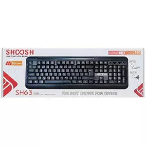 کیبورد بی‌سیم شوش مدل SH63Wکیبورد کامپیوتر SHOOSH