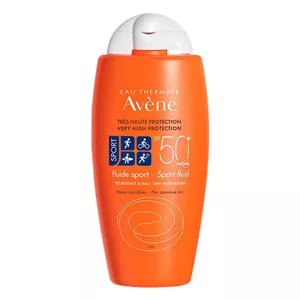 کرم ضد آفتاب بدون رنگ اون AVENE SPF50+ مدل Fluide Sport