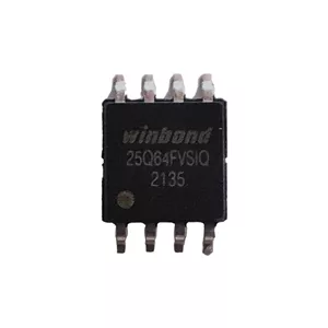 آی سی بایوس  W25Q64FVSSIQ 8MB SOP-8 3.3V