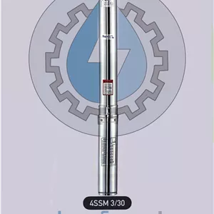 پمپ شناور خروجی 1.25 اینچ با هد 210 متر، توان 3 اسب‌بخار،  تاپکس استار مدل 4SSM3 30